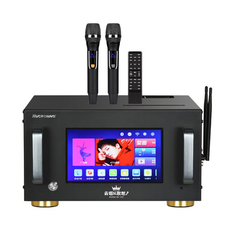 投影ai语音k-610 ktv教学培训团建娱乐家庭影院组合一体机 专业音响