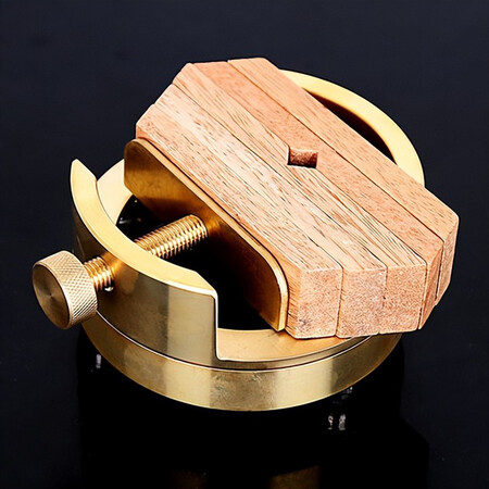 鸿月轩纯铜印床单轴一体大号