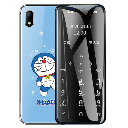 创星r11 学生手机儿童手机迷你手机超薄卡通迷你小手机超小学生手机触摸移动4g小孩初中生高中生手机浅蓝色 移动版 图片价格品牌报价 京东