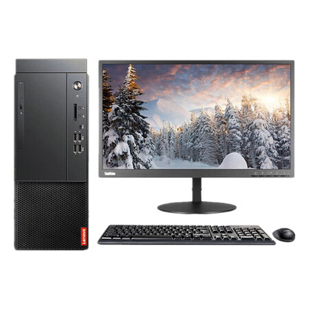 聯想啟天M650 商用辦公設計稅控臺式機電腦(i5-12500/8G/1T機械硬盤/2G顯卡/27英寸顯示器)
