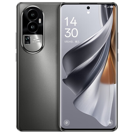 OPPO Reno10 Pro+ 5G智能手機 16GB+256GB/月海黑/驍龍8+旗艦芯片/旗艦級超光影潛望長焦/100W超級閃充/超大內存