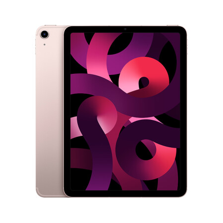 Apple iPad Air5 10.9英寸平板电脑(M1芯片/MM9C3CH/A/256G WLAN版/粉色)