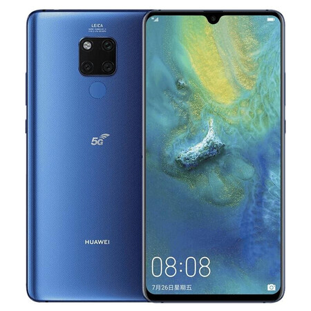 mate20 x(5g版) 5g 手机全网通5g 华为直供 原装 华为手机 宝石蓝 全