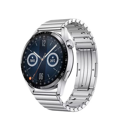 华为huawei watch gt3 46mm 尊享款 不锈钢金属表带 14天续航【企业