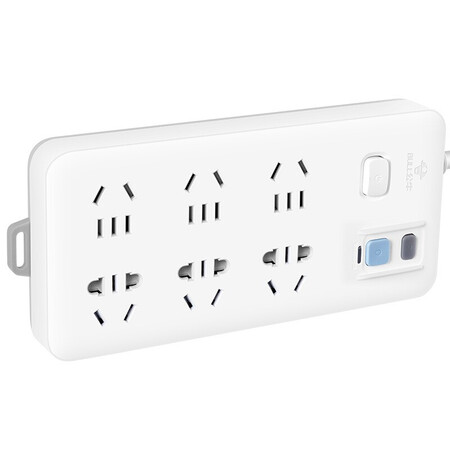 公牛(bull)新国标插座 插线板/插排/排插/接线板/拖线板 gn-705 6位总