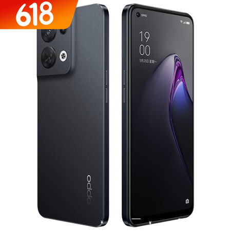 opporeno8pro手机5g全网通智能游戏拍照reno7升级reno8proreno8夜游黑