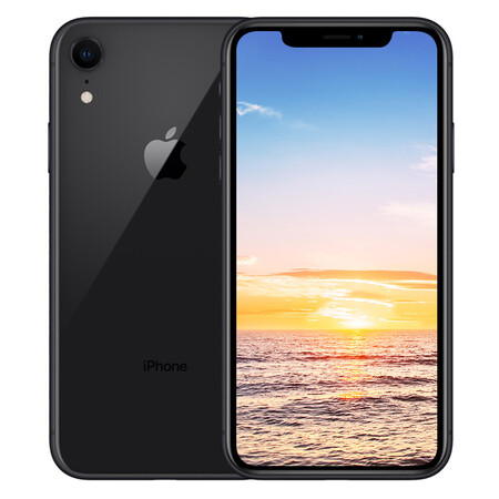 apple苹果iphonexr手机双卡双待黑色全网通64g新包装