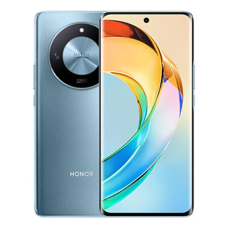荣耀honorx505g手机5800mah大电池15k超清护眼硬核曲屏勃朗蓝16gb512