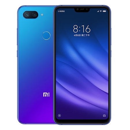 小米mi8青春版手机双卡双待镜面渐变ai双摄拍照游戏智能全面屏4g通