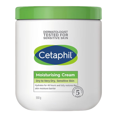 【9成新】丝塔芙（Cetaphil）大白罐保湿霜550g 面...