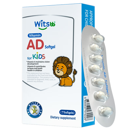 Witsbb【赠品】健敏思维生素AD软胶囊7粒 维生素AD软...