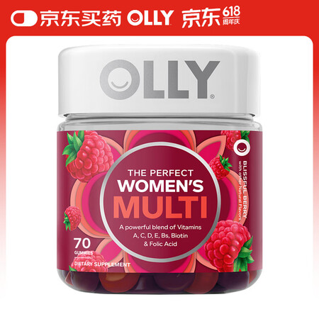 OLLY women’s multi女性复合维生素软糖 含叶...