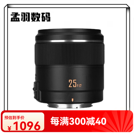 松下（Panasonic）永诺25 F1.7 STM 42....
