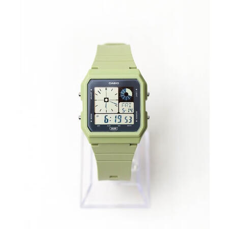卡西欧（CASIO）大表盘石英防水多功能数字指针显示手表 K...