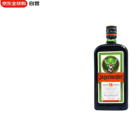【野格56版】野格（Jagermeister）洋酒 力娇酒 利口酒 配制酒 700ml 56版【行情 报价 价格 评测】-京东
