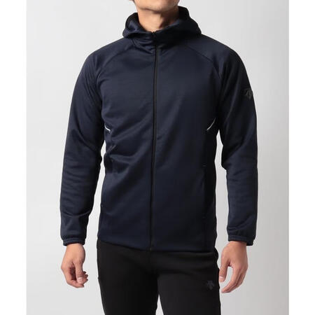 迪桑特（DESCENTE）男士防风保暖棒球风格 fleece...
