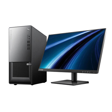 聯想揚天T4900Ks 設計稅控家用商務辦公臺式機電腦(i5-10400/8G/256G/2G獨顯/23英寸顯示器)