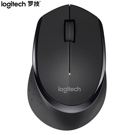
                                        
                                                            罗技（Logitech）M280(M275) 鼠标 无线鼠标 办公鼠标 右手鼠标 黑色 自营 带无线2.4G接收器                