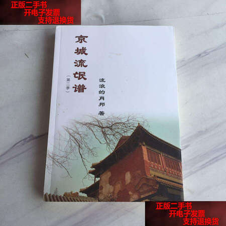 二手9成新京城流氓谱第二季有作者流浪的肖邦毛笔保真流