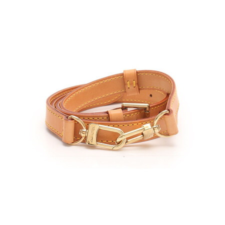 【二手9成新】lv 路易威登女士真皮肩带 米色 二手包包配件肩带