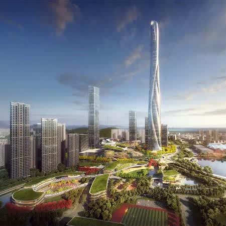 深圳新房世茂深港国际中心70年产权精装公寓大运中心深圳龙岗新房