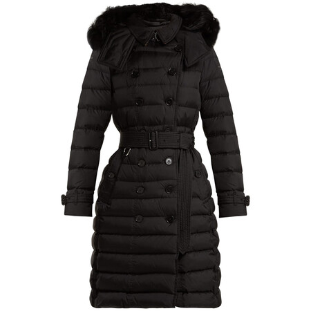 巴宝莉 burberry 奢侈品女装 dalmerton 绗缝羽绒服 图片色 加小(xs)