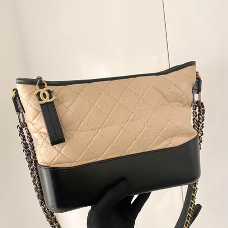 【二手95新】香奈儿(chanel)gabrielle 流浪包 中号 女士单肩包斜挎包