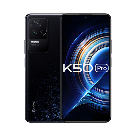 小米红米RedmiK50 Pro 5G智能手机/8GB+256GB/天玑9000/AMOLED/2K柔性直屏/OIS光学防抖/120W快充/墨羽