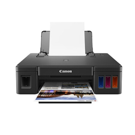 佳能canon大容量可加墨彩色单功能打印机作业打印照片打印g1810