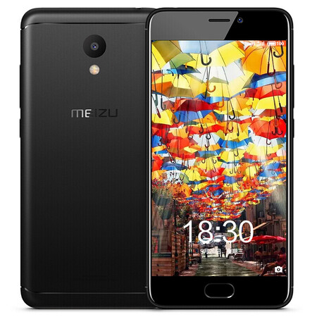 魅族(meizu) 魅族6 魅蓝6 手机 磨砂黑 全网通4g(3g 32g)标配_ 5折