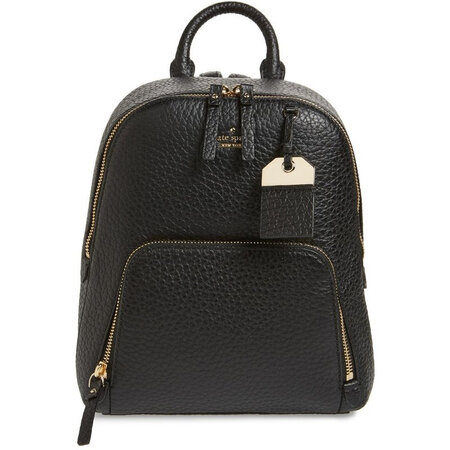 凯特·丝蓓/ carter street - caden 皮革背包 19469 black