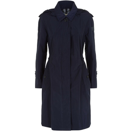 巴宝莉(burberry)奢侈品女装 连帽雨衣 131266682 blue 12