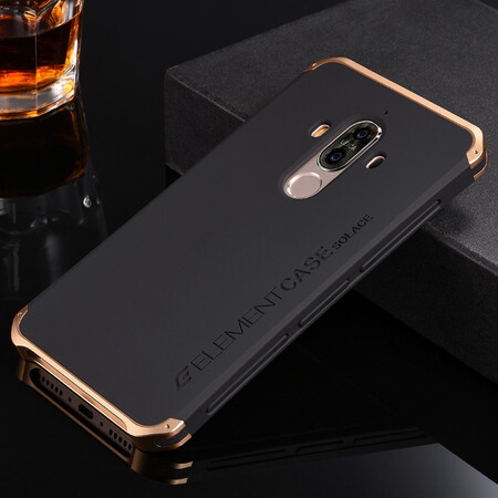 华为mate9手机壳防摔mate 9保护套金属硅胶mate9手机壳男全包磨砂