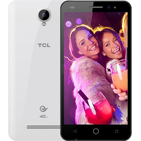 TCL 乐玩 P588L  电信4G手机  双卡双待 4G 智能 手机（8G ROM） 雪山白