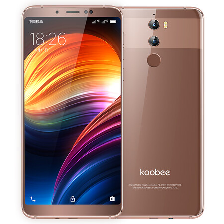 酷比(koobee) f2智能拍照音乐手机 四摄高清成像 全网通双卡双待手机