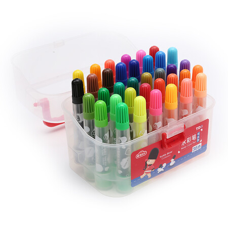 【晨光qcp95860】晨光(m&g)36色手提式短款水彩笔中小学生填色绘画