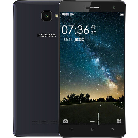 康佳(konka)eg750 电信4g 智能手机 黑色