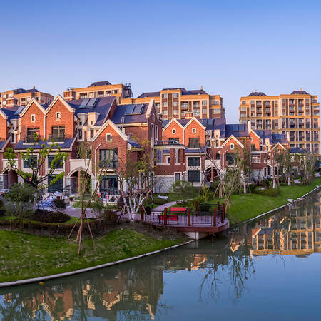 【长城逸府】上海伊晏房地产 上海金山区 枫泾镇 水乡古镇 悠闲生活