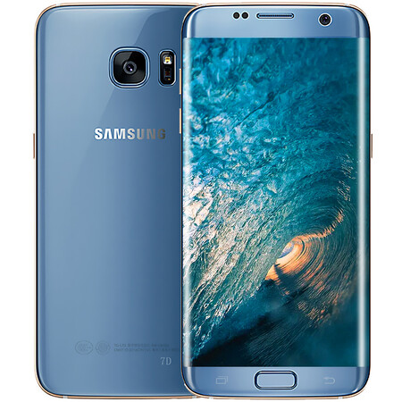 【二手9成新】 三星 galaxy s7 edge(g9350)二手手机 珊瑚蓝 4 128g全