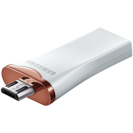 
                                        三星（SAMSUNG）32GB OTG 手机U盘（USB/micro USB双接口 白色）                