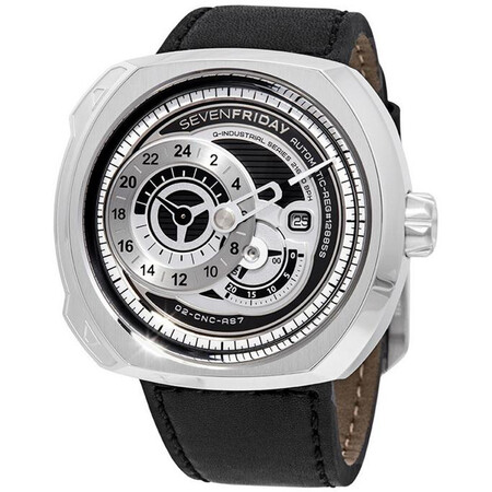 全球购sevenfriday 瑞士男表 潮流工业元素机械表 q1-1