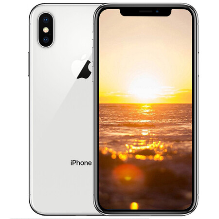【二手95新】苹果 iphone x 全面屏手机 银色 64g 全网通