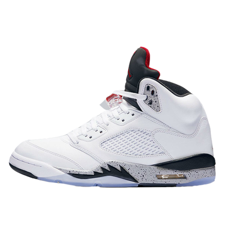 air jordan 5 aj5 bcfc 巴黎圣日耳曼联名男子篮球鞋 136027-104 白