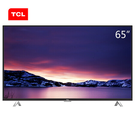 TCL D65F351 65英寸 全高清内置wifi安卓智能LED液晶电视机（珠光黑）
