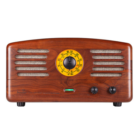 猫王收音机 r601猫王1 立体声电子管复古收音机手工原木蓝牙音箱音响
