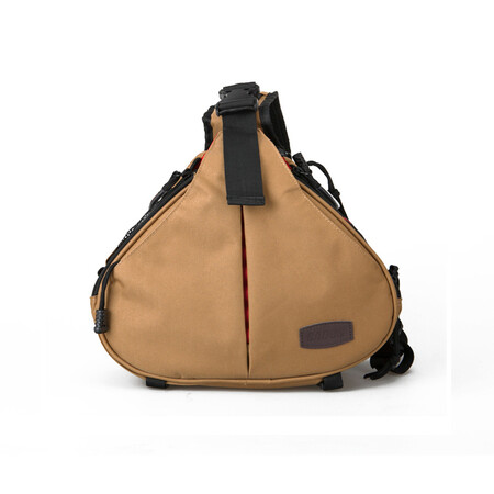 caden 卡登单反相机包尼康便携防水三角包佳能斜跨摄影数码包单肩包