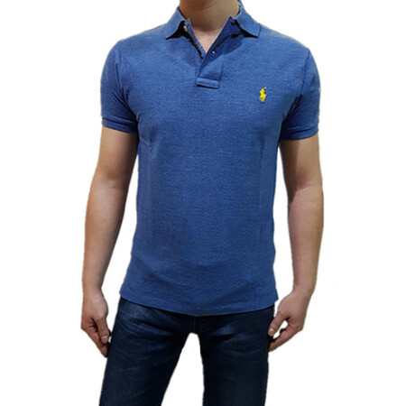 全球购 拉夫劳伦/ralph lauren 男士polo衫 短袖棉质纯色小马标