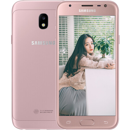 三星(samsung) galaxy j3 手机 粉色 全网通(三星j3300) 32g_ 7折现价