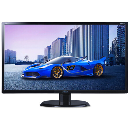 hso e2411l 23.8英寸 广视角双接口可壁挂节能显示器_ 8折现价599元