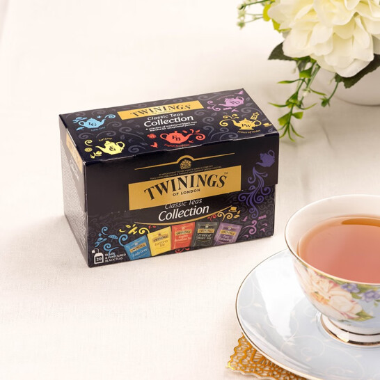 Twinings 川宁 红茶精选5口味混合装 20片*3件